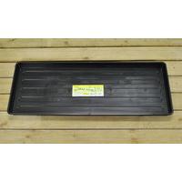 Value Plastic Growbag Tray in Black by Garland