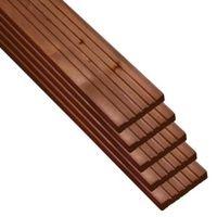 value brown deck board t24mm w120mm l2400mm pack of 5