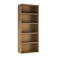 valoir tall 4 shelf bookcase beech