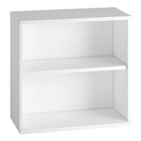 Valoir Low 1 Shelf Bookcase White