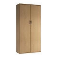 Valoir Tall Door 4 Shelves Storage Unit Beech