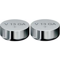 Varta 4276101402 Alkaline LR44 1.5V 125mAh Button Cell Battery (PK 2)