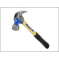 vaughan fs20 curved claw nail hammer fibreglass smooth face 570g 20oz