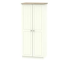 Valencia 2 Door Cream Wardrobe