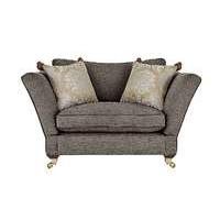 Vantage Knoll Fabric Snuggler Armchair