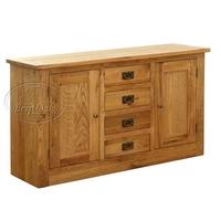 vancouver oak petite large buffet or sideboard