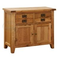 Vancouver Oak Petite Small Buffet or Sideboard