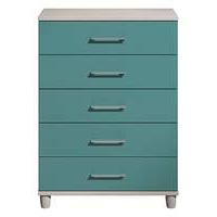 valencia 5 drawer wide chest