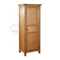 Vancouver Oak Petite Hanging Wardrobe with1 Shelf