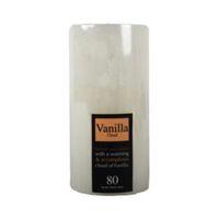 vanilla cloud pillar candle large