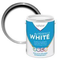 valspar white matt emulsion paint 5l