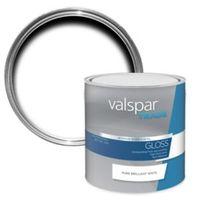 Valspar Trade Interior Pure Brilliant White Gloss Wood & Metal Paint 2.5L