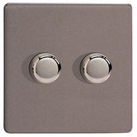 varilight 2 way double double dimmer switch