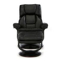 Vardo Swivel Recliner Chair Black