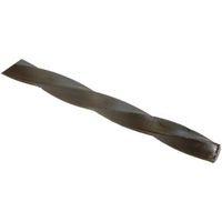 Varnished Steel Square Rod (H)12mm (W)12mm (L)1m