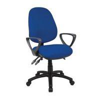 VANTAGE WITH FIXED ARMS HIGH BACK OPERATORS CHAIR-FIXED ARMS