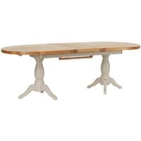 Vancouver Expressions Potters Wheel Dining Table - Twin Pedestal Extension 190cm-240cm