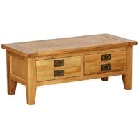 Vancouver Petite VSP Oak Coffee Table - Large 2 Drawer