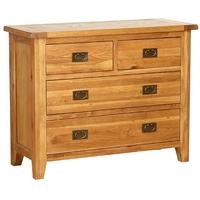 vancouver petite oak dresser 4 drawer