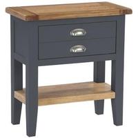 Vancouver Expressions Down Pipe Grey Console Table - 1 Drawer
