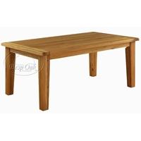 vancouver oak dining table fixed top