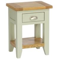 Vancouver Petite Expression Bedside Table - 1 Drawer 1 Shelf