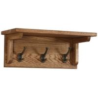 Vancouver Petite Oak Coat Rack - 50cm