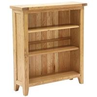 vancouver petite oak bookcase with adjustable shelves