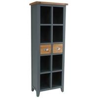 vancouver expressions down pipe grey bookcase 2 drawer