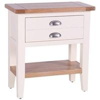 Vancouver Expressions Linen Console Table - 1 Drawer