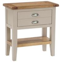 Vancouver Expressions Potters Wheel Console Table - 1 Drawer