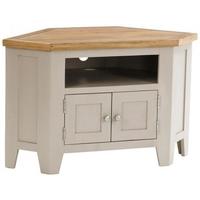 Vancouver Expressions Potters Wheel TV Unit - 90 Degree Corner with 2 Doors and 2 Shelves