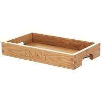 Vancouver Petite Oak Butler Tray - with No Stand