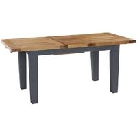 Vancouver Expressions Down Pipe Grey Dining Table - Extending 140cm-180cm