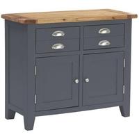 vancouver expressions down pipe grey buffet 2 drawer 2 door