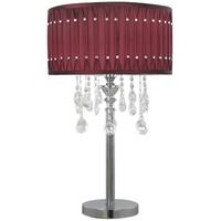 valence red table lamp