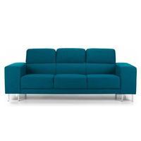 valencia 3 seater sofa teal