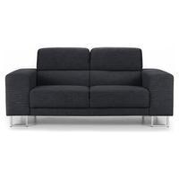 valencia 2 seater sofa steel