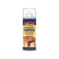 varnish spray clear gloss 400ml