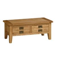 Vancouver Oak 2 Drawer Coffee Table