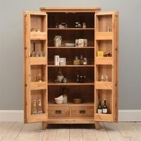 vancouver oak pantry cupboard