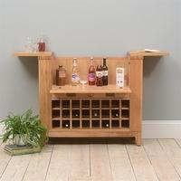 Vancouver Oak Drinks Cabinet