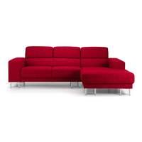 Valencia Corner Sofa Red Right Hand