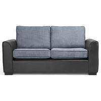 Valletri 3 Seater Fabric Sofa Charcoal