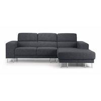 Valencia Corner Sofa Steel Right Hand