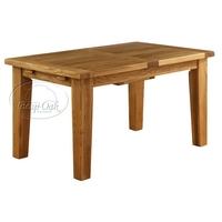 vancouver oak petite extending dining table 1800 2300mm