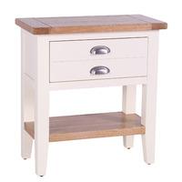 Vancouver Expressions Linen 1 Drawer Console Table