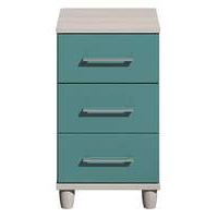 Valencia 3 Drawer Bedside Table