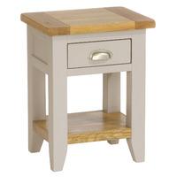 vancouver expressions potters wheel 1 drawer 1 shelf bedside table