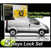 Vauxhall Vivaro Stoplock High Security Anti-Theft Van Side Or Rear Door Lock With 5 Keys Set